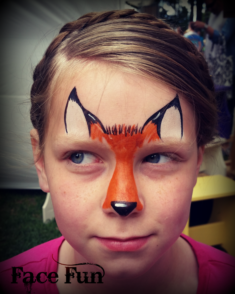 How to face paint a fox? - 12 easy steps for beginners