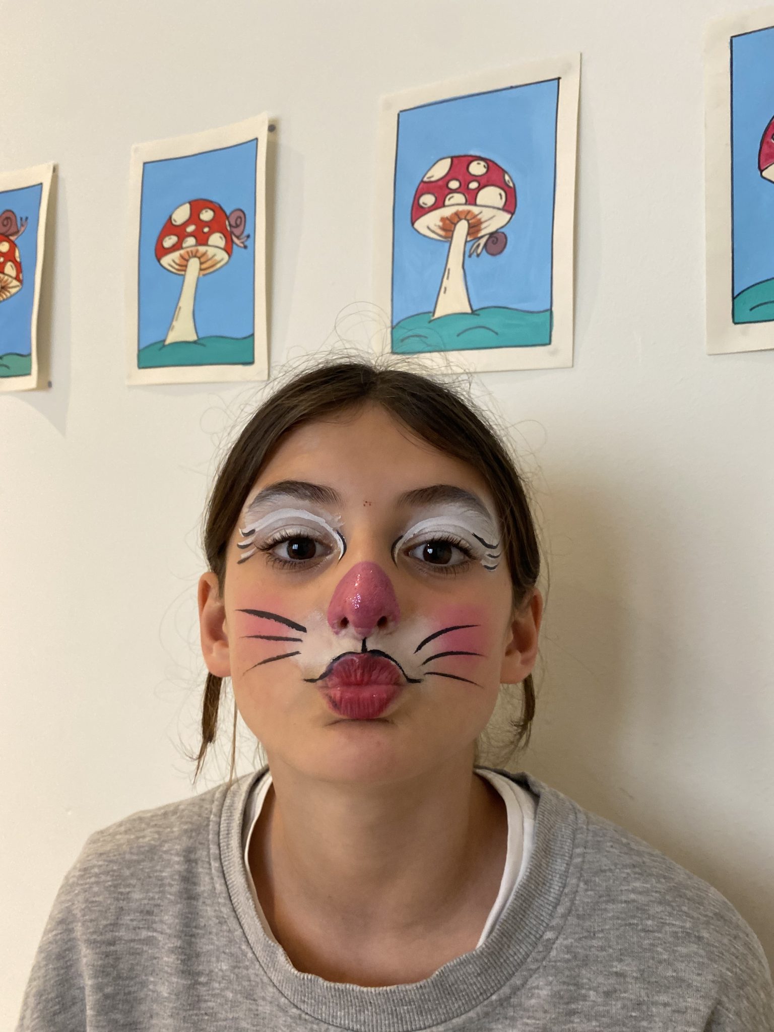 How to face paint a rabbit? - Face Painting Sheffield